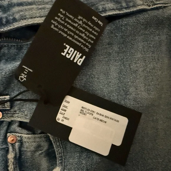 PAIGE Blue Denim Jeans